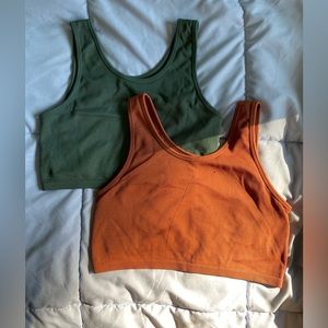 Aerie longline bralettes / cropped tanks